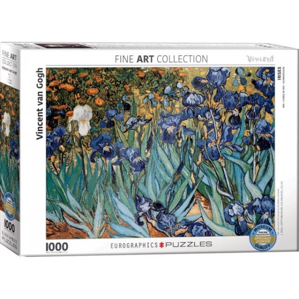 Irysy, Vincent van Gogh, 1000el. (Smart Cut Technology)​​​​ - Sklep Art Puzzle